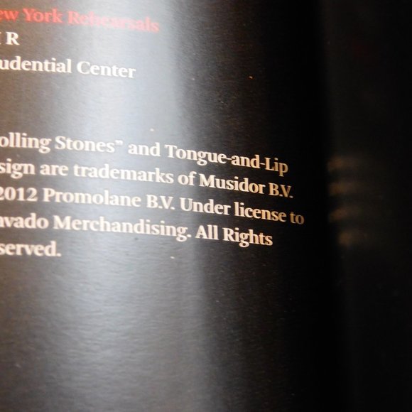 The Rolling Stones 50 & Counting Live Concert Tour Book - Picture 6 of 6